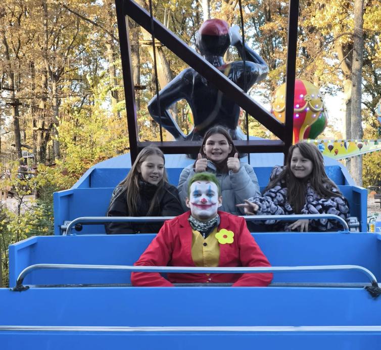 Vaikų dienos centro lankytojų išvyka į Raubonių Helovino parką